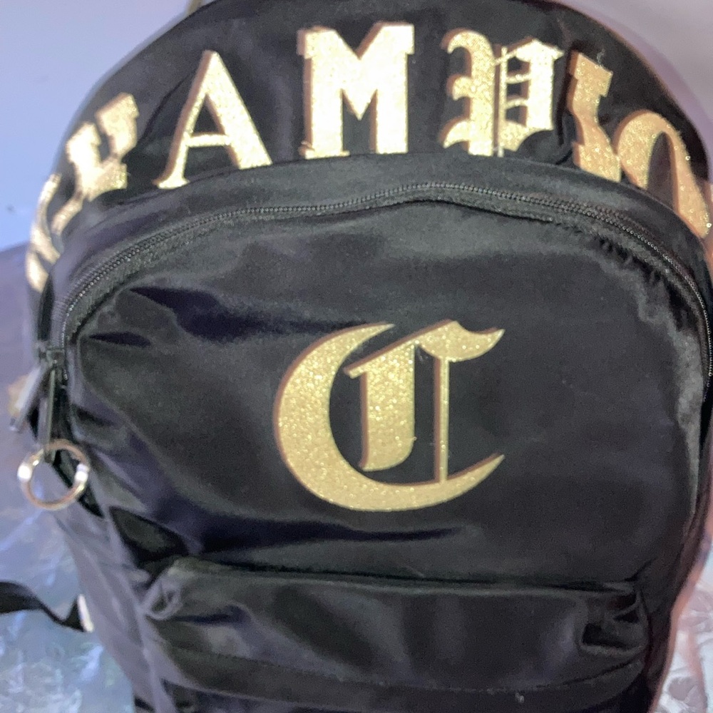Champion Black Backpack with Subtle Logo